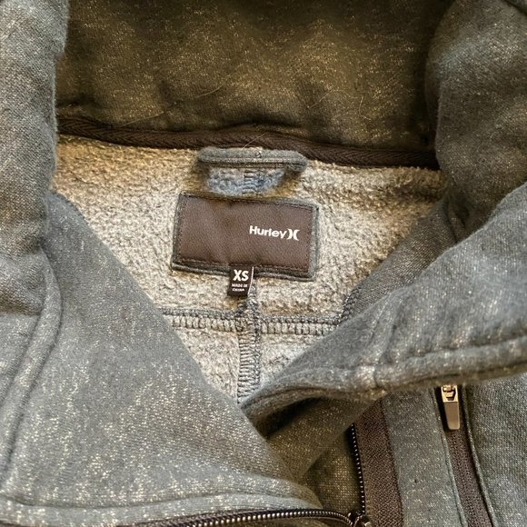 Hurley Winchester Asymmetrical Fleece Jacket - X-Small - Picture 8 of 14